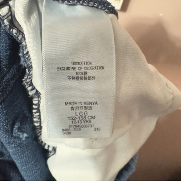 Levi's Boys Soft Knit Jogger Pants Blue Size L - Picture 9 of 9